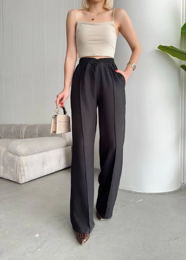 Beli çapraz pantolon - Görsel 3