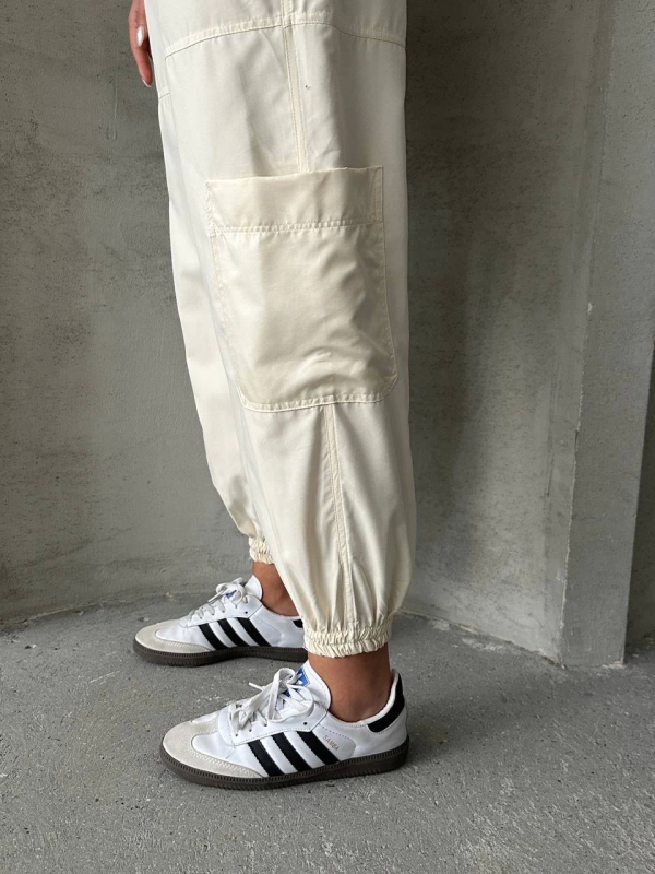Jogger lastik paça pantolon - Görsel 4