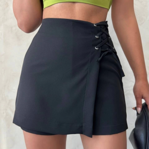 Kuş gözü şort etek s25819