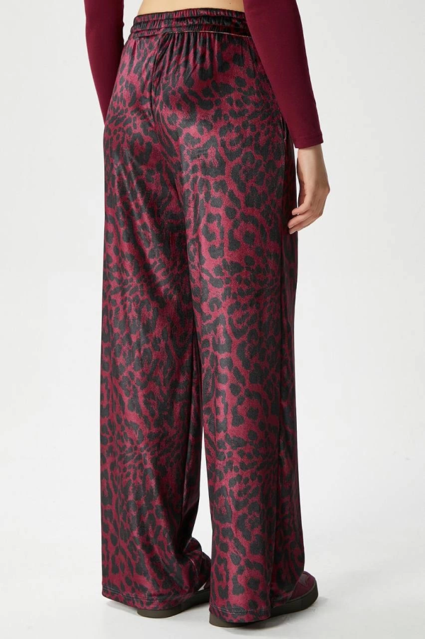 Leopar desen pantolon - Görsel 2
