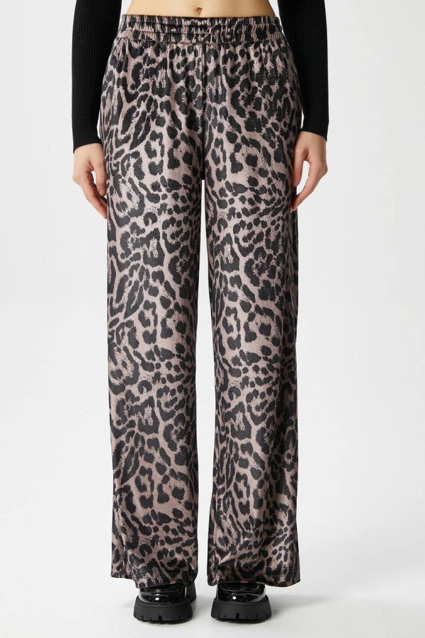 Leopar desen pantolon - Görsel 2