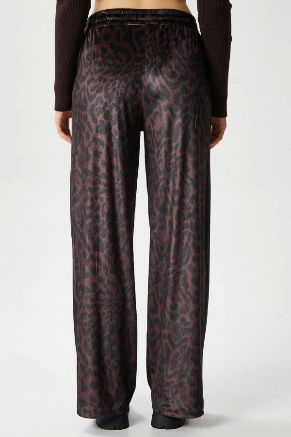 Leopar desen pantolon - Görsel 3
