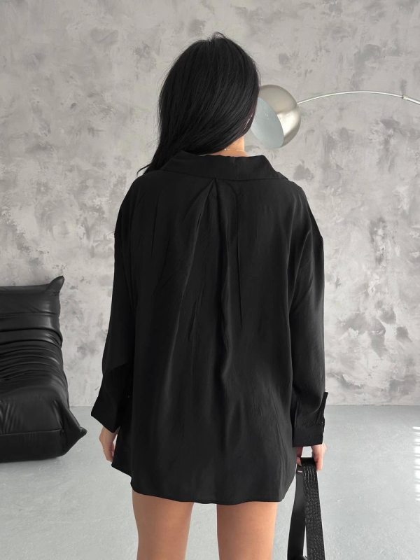 Modal oversize cepli gömlek - Görsel 5