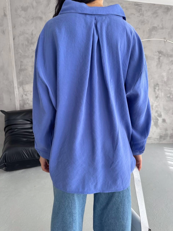 Modal oversize cepli gömlek - Görsel 5
