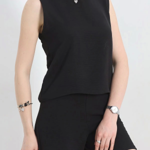 Şortlu Ayrobin takım siyah